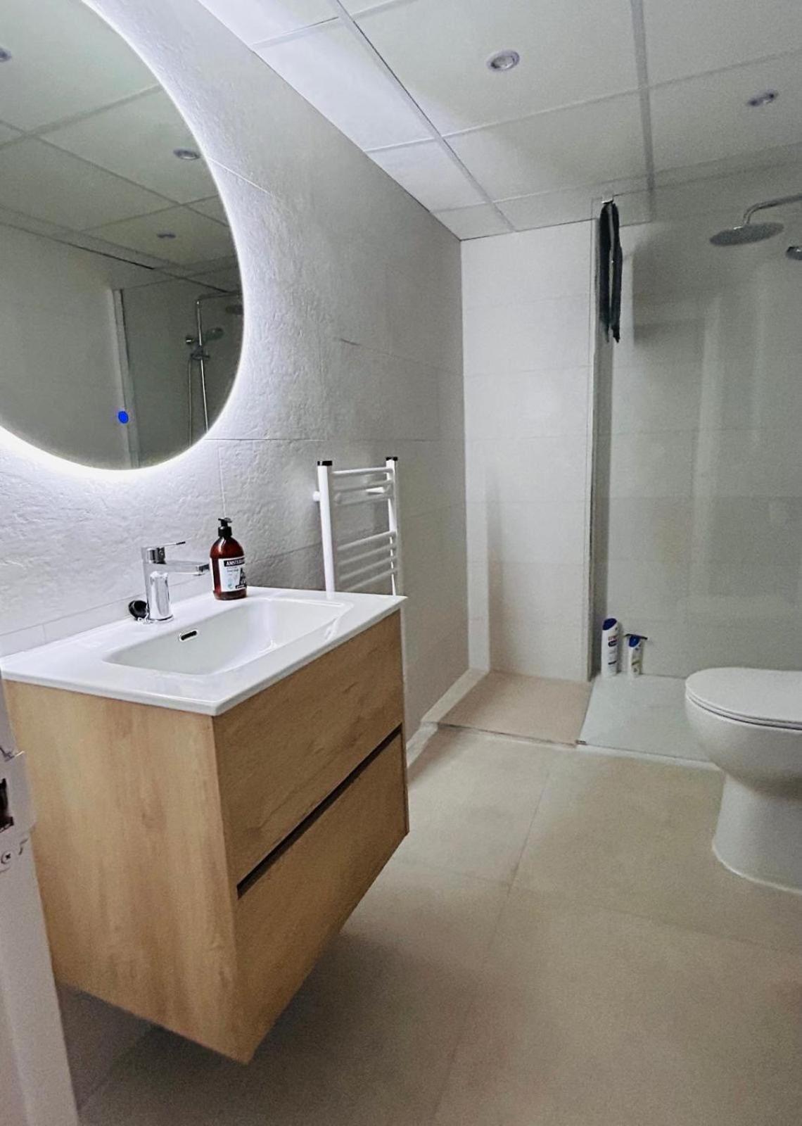 Beachfront Nudist Apartment In Vera Playa Playas de Vera Bagian luar foto