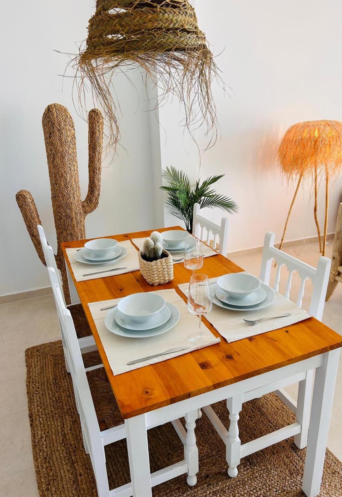 Beachfront Nudist Apartment In Vera Playa Playas de Vera Bagian luar foto