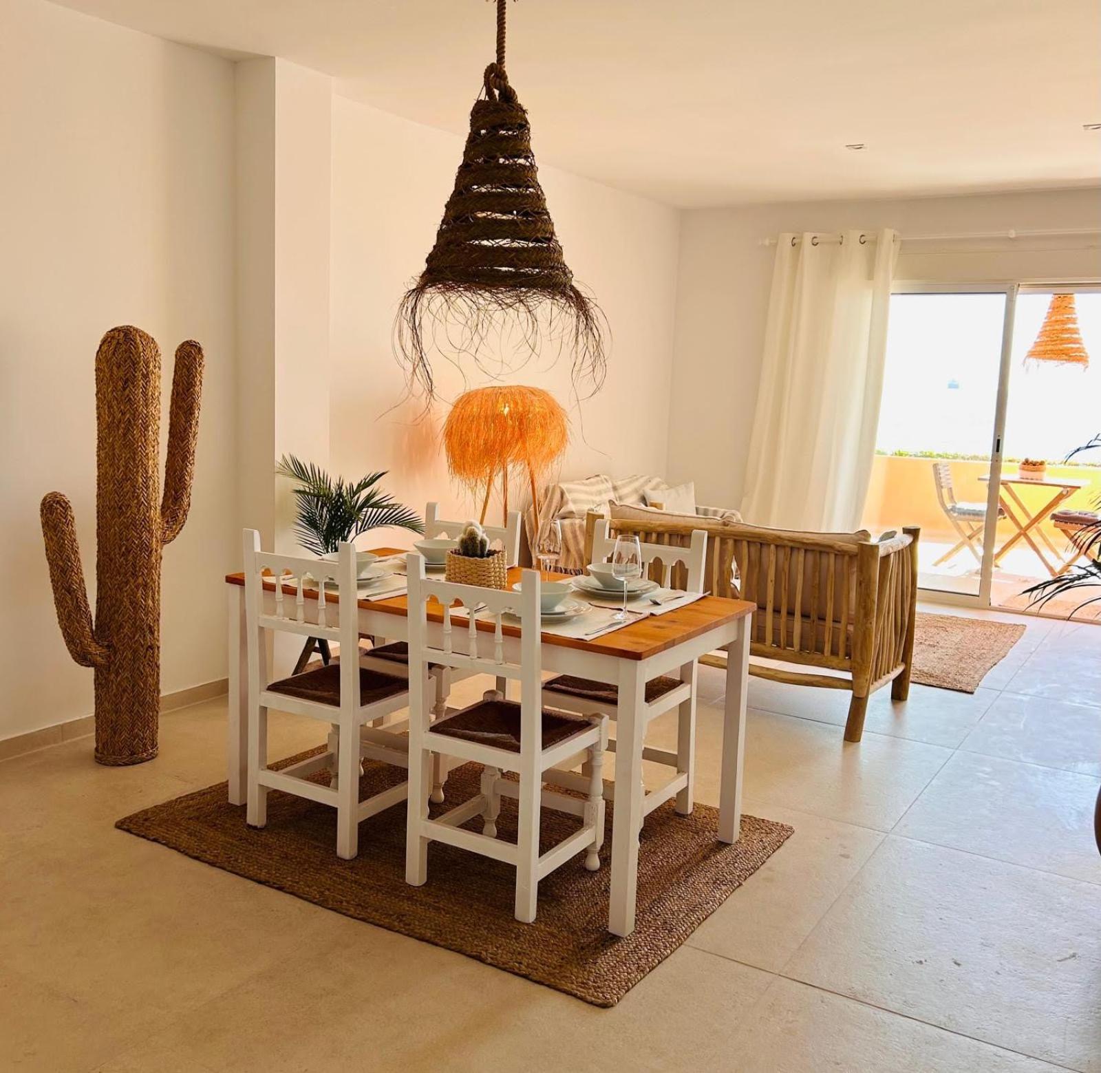 Beachfront Nudist Apartment In Vera Playa Playas de Vera Bagian luar foto